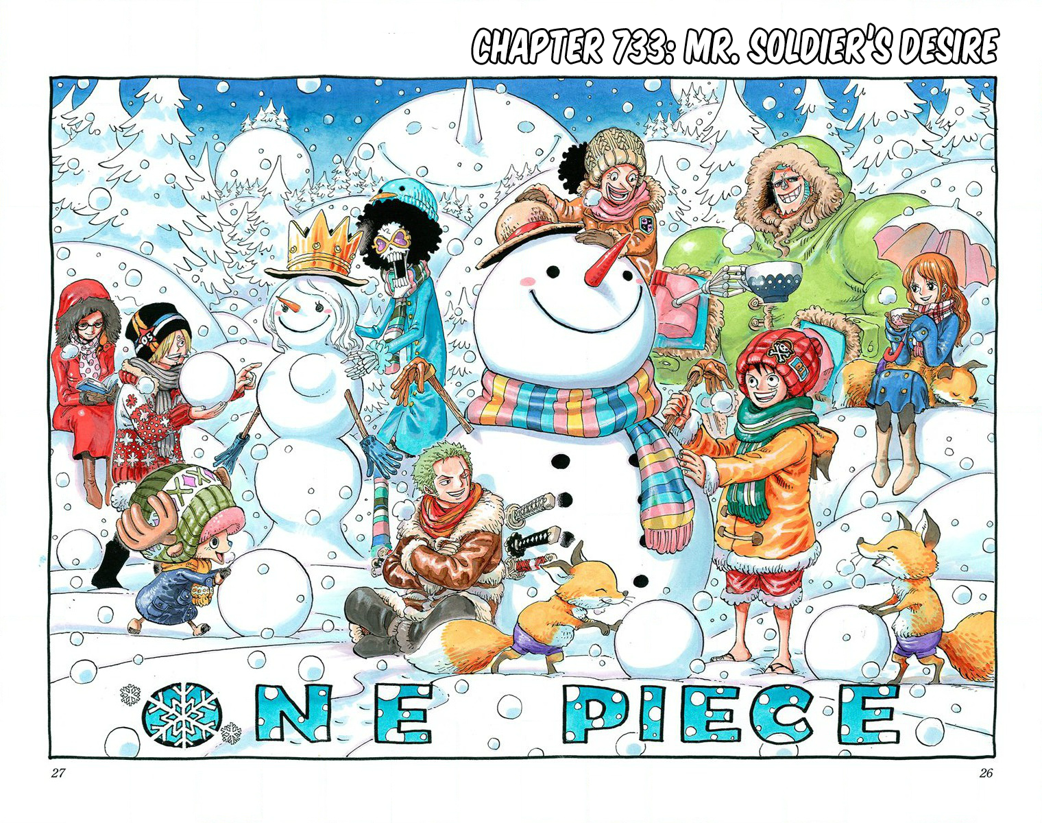 One Piece - Digital Colored Comics Chapter 733 2